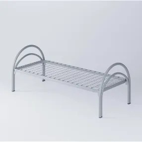 кровать «полукруглая» к6512к спинка d38х32, ложе 1900х800, закруглённое, сетка квадратное звено