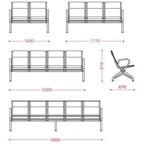 многоместная секция aero 2п (модель мс 8/1)
