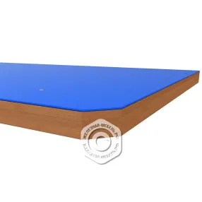 накладка на столешницу из стали 3 мм с порошковым покрытием (ширина 1800 мм)