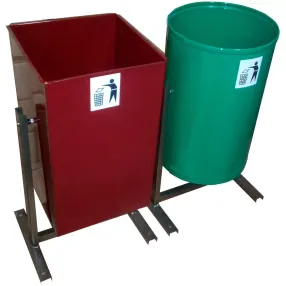 урна уличная «уралочка бюджет» 21л