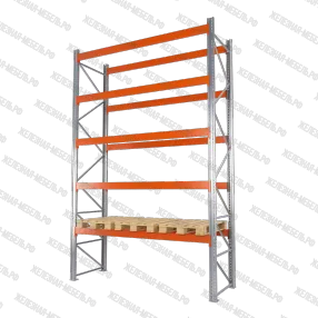 стеллаж грузовой стсм 4500х2700х1000 (5 яруса)