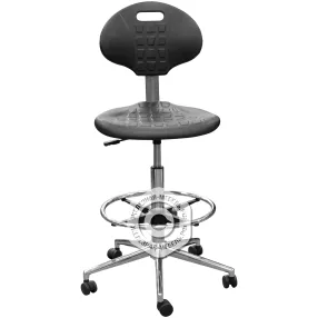 стул лабораторный полиуретановый кр12-в