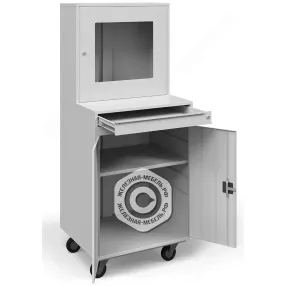 шкаф компьютерный металлический под жк монитор (1732x720x600)