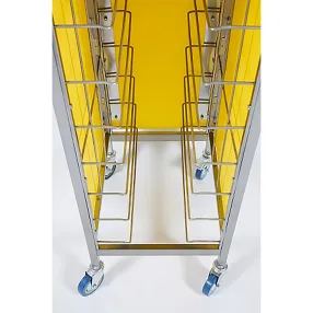 тележка шпилька закрытая с 3-х сторон цветным алюкобондом тшрзппра-12/360/540