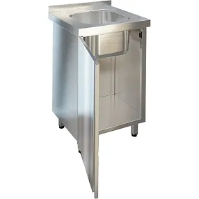 ванна моечная односекционная цельнотянутая с бортом закрытая вмцз-1/7/7-б