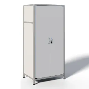 шкаф лабораторный для одежды стр мд-ал 108.02 (белый)