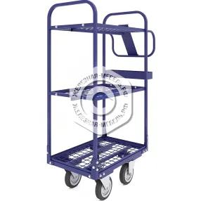 тележка платформенная 3-х ярусная тя 445х840х1175 мм без колес